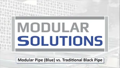 MODULAR PIPE VS TRADITIONAL BLACK PIPE